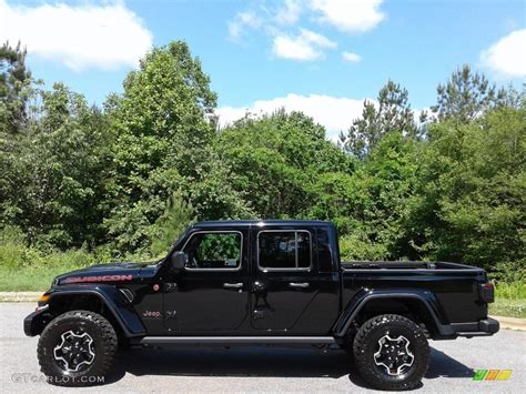 Black 2020 Jeep Gladiator Rubicon 4x4 Exterior Photo 133368218