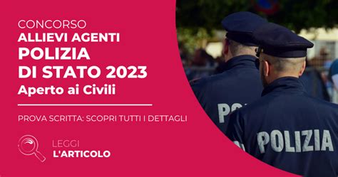 Prova Scritta Polizia Scopri Tutti I Dettagli