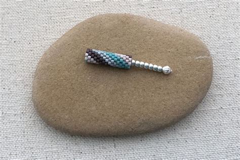 Spiral Peyote Tube Earrings Pattern And Tutorial