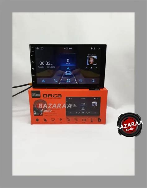 Head Unit Android Orca Eco Lite Series Adr Inch Full Glass