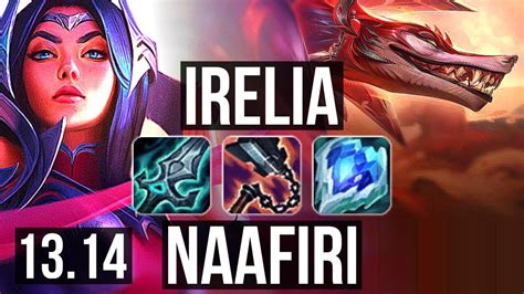 Irelia Vs Naafiri Top Kr Diamond Youtube