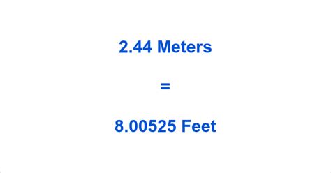 Printable Feet To Meters Conversion Chart Off