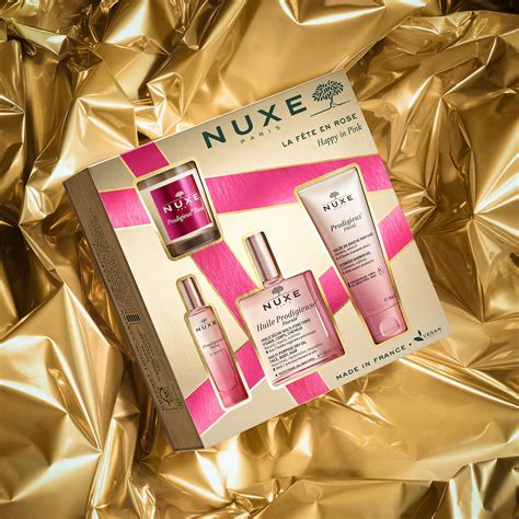 Coffret Nuxe Prodigieux Floral La Fête en Rose Coffret Soin de NUXE