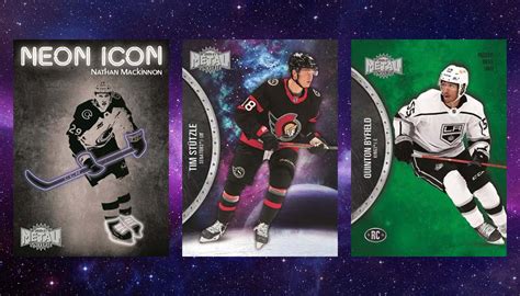 Skybox Metal Universe Hockey Checklist Teams Box Info