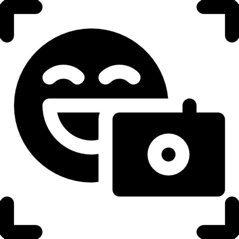 Front Camera Basic Rounded Filled Icon