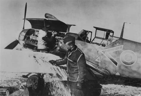 Messerschmitt Bf 109f Winter 194142 World War Photos