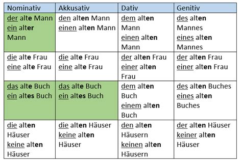 Kapitel 9 4 Present And Past Participles With Adjective Endings