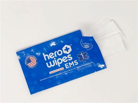 Hero Wipes Hero Wipes To Unveil New Bloodborne Pathogen Antiseptic