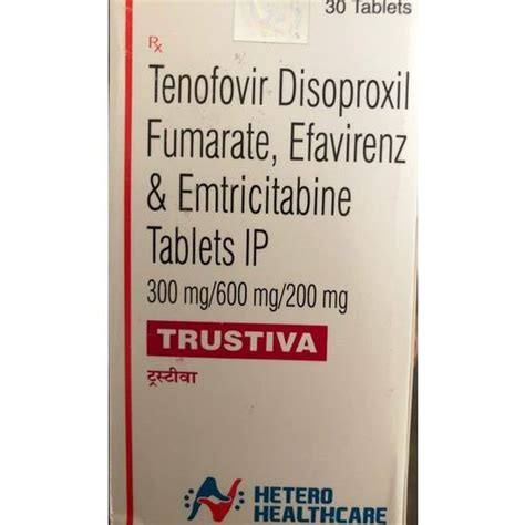 Tenofovir Disoproxil Fumarate Efavirenz Emtricitabine Tablets