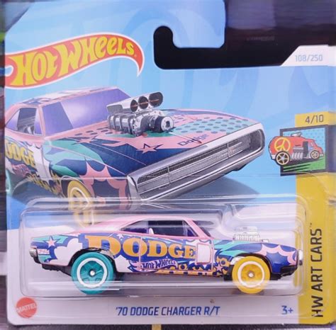 HOT WHEELS HTD47 70 DODGE CHARGER R T 1 64 HOT WHEELS
