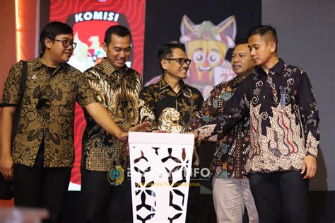 PELUNCURAN TAHAPAN MASKOT DAN JINGLE PILKADA 2024 KABUPATEN