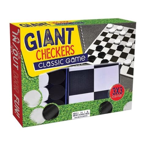 Giant Checkers Classic Game