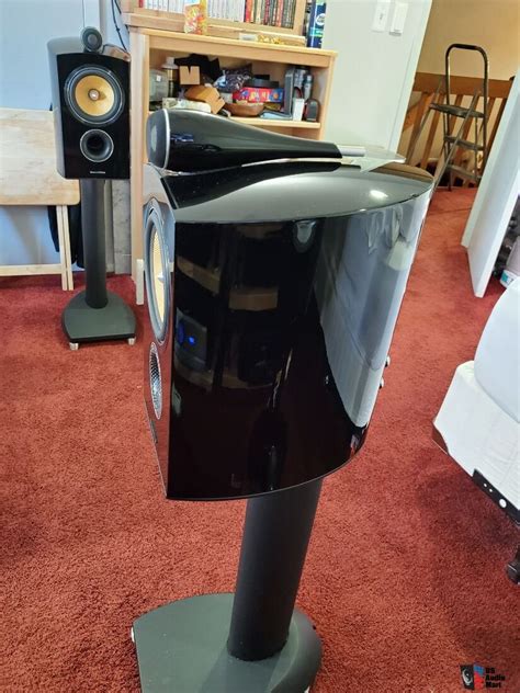 Bowers And Wilkins D Speakers With Matching Stands Photo