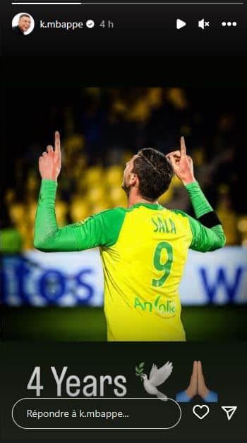 Kylian Mbapp Rend Hommage Emiliano Sala Sur La Toile