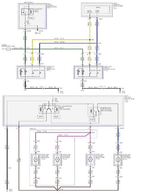 Ford F150 Door Lock Diagram Wiring Site Resource