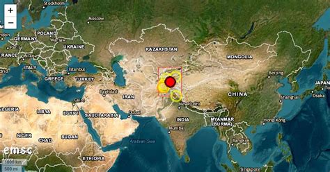 Magnitude Quake Hits Tajikistan Near China Border Ghana News Agency