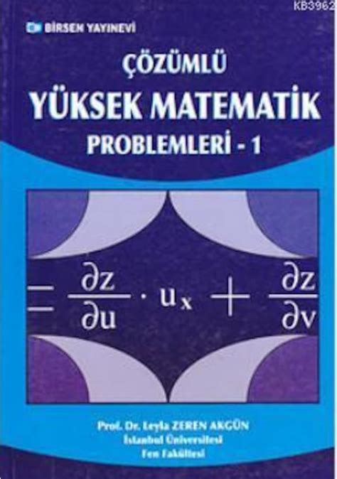 Z Ml Y Ksek Matematik Problemleri Fiyatlar Ve Zellikleri