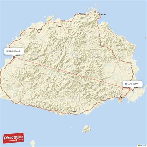 Direct Flights From Suva To Nadi Suv To Nan Non Stop Directflights