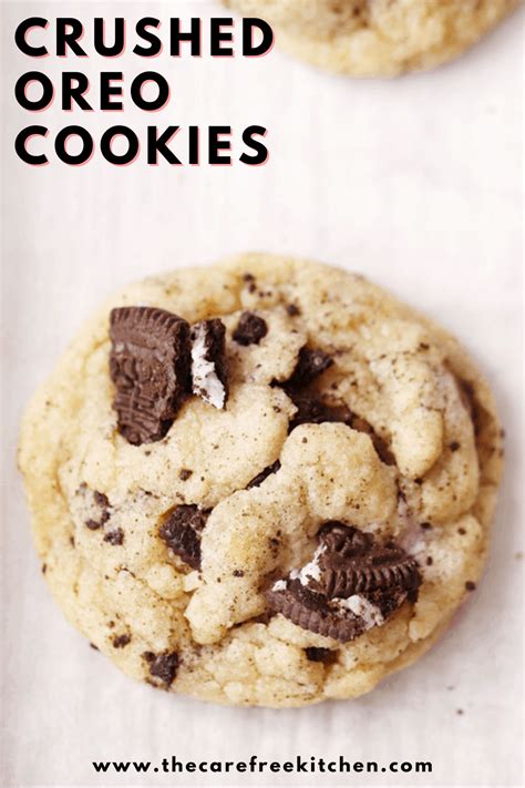 Crushed Oreo Cookies Recipe - The Carefree Kitchen