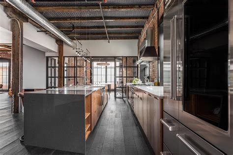 industrial kitchen design ideas modern rustic  urban