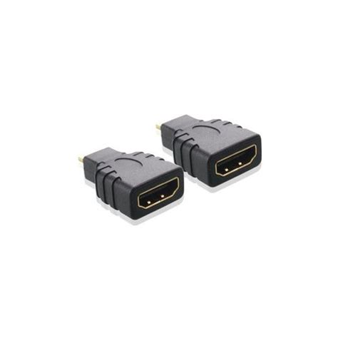 Cable Matters 2 Pack Gold Plated Micro Hdmi To Hdmi Male To Female Adapter Price In Egypt