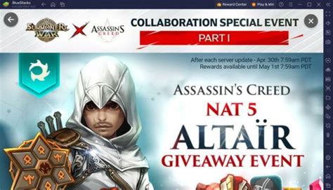 Summoners War X Assassins Creed Collaboration Events And Rewards