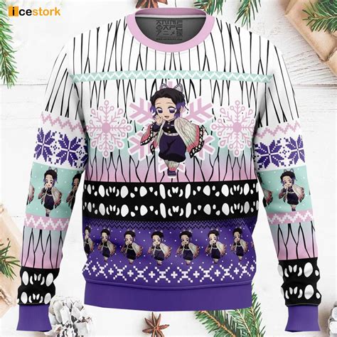 Chibi Mitsuri Kanroji Demon Slayer Ugly Christmas Sweater Icestork