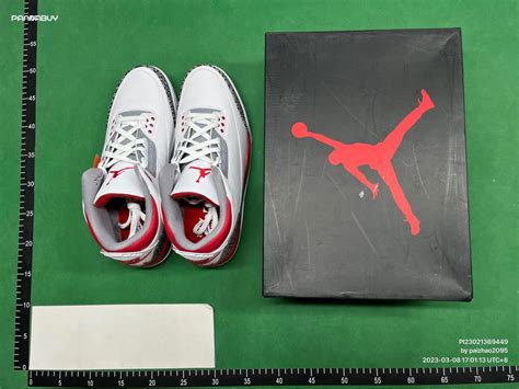 Qc Jordan 3 Fire Red Rrepsneakersdogs