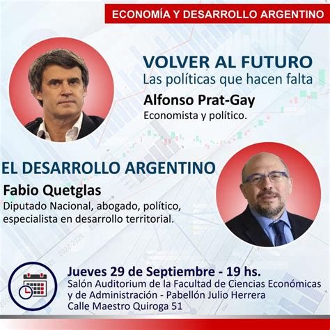 Alfonso Prat Gay dará una charla en la UNCA Diario Inforama Catamarca