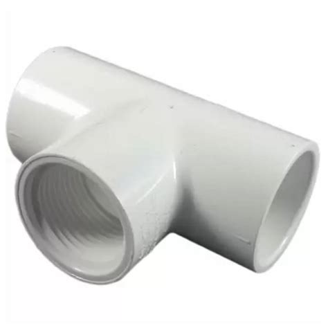 Lasco Fittings 402007 0 75In SKT X SKT X FPT Tee Schedule 40