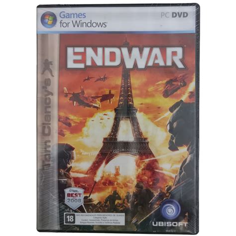 Tom Clancy S Endwar Original Lacrado M Dia F Sica Pc Shopee Brasil