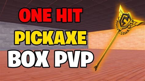 One Hit Pickaxe Box Pvp ⛏️📦 0215 3937 6940 By H2f Fortnite Creative