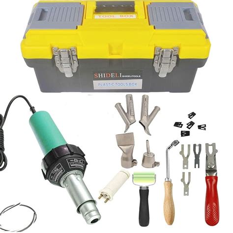 Buy Go Home W Plastic Welder Kit Hot Air Welder Gun Complete Tool Set Hand Held Torch Welder