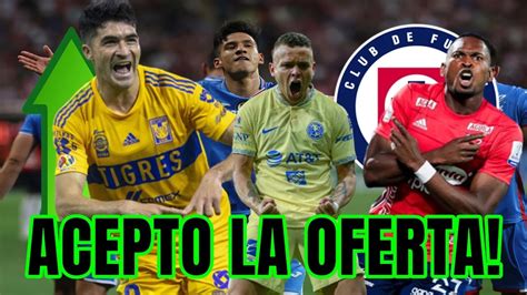 POR FIN CRUZ AZUL CONFIRMA SU NUEVO DELANTERO ACEPTO LA OFERTA FICHAJE