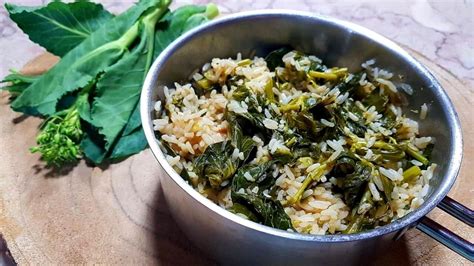 Receita De Arroz De Grelos