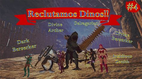 4 Reclutamos Dinos Ark Survival Evolved Mod Pyria Mythos Evolved