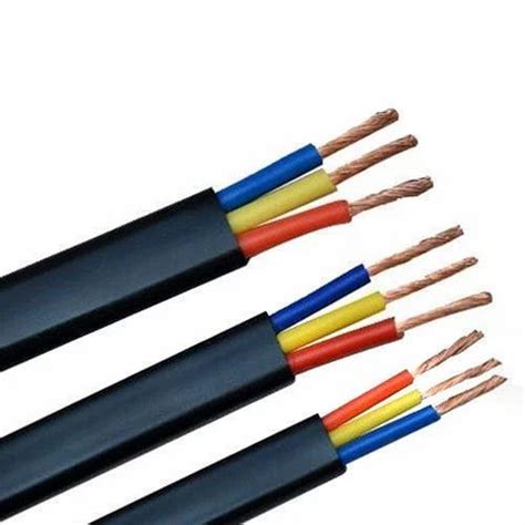 Sq Mm Submersible Flat Cable At Rs Meter Submersible Cable In