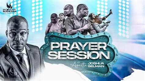 September Miracle Service Prayer Session With Apostle Joshua