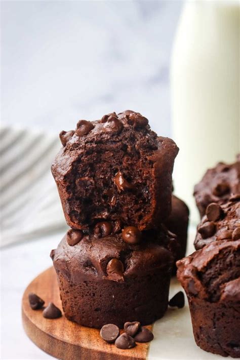 Muffins Double Chocolat D Cadents Les Meilleurs Cuisinaweb