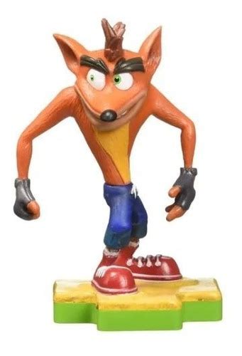 Boneco Action Figure Crash Bandicoot Original Ps Totaku Frete Gr Tis