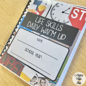 Life Skills Daily Warm Up Worksheets Level 1 TPT