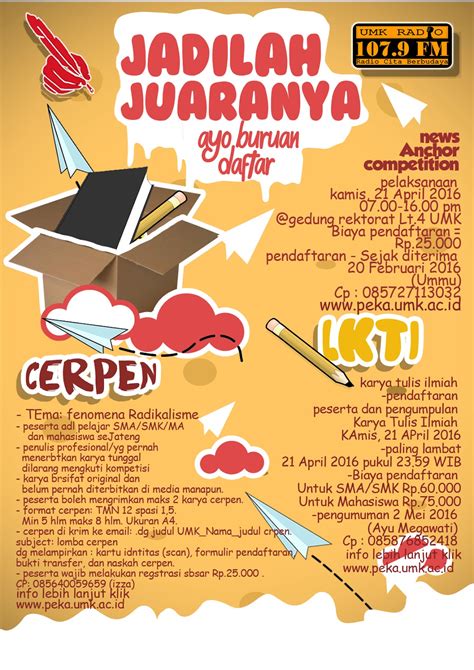 Contoh Poster Lomba Mancing Ruang Ilmu