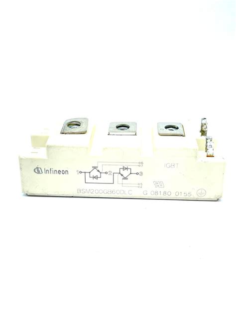 Modulo Igbt Bsm Gb Dlc Infineon Usado Gold News Eletr Nica Ltda