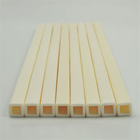 High Temperature Alumina Ceramic Square Tube For Electric Heating