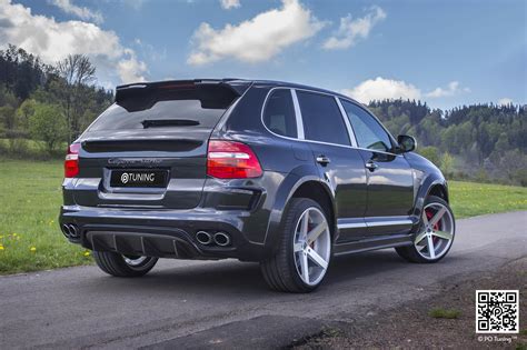 Porsche Cayenne 957 Wide Body Kit Po Tuning Performance Look