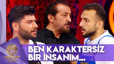 Mehmet Ef Ten Tart Ma Aras Nda Kiritik Uyar Masterchef All Star