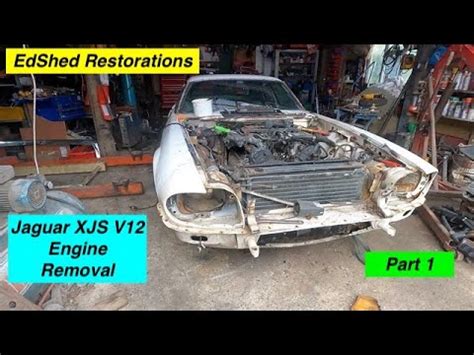 Jaguar Xjs V Manual Engine Removal Part Its A Dirty Job And You