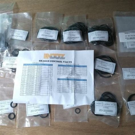 Jual Seal Kit Alat Berat Sk Control Valve Indoz Jakarta Utara