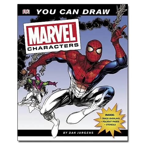 Marvel You Can Draw Marvel Characters Book - GeekAlerts