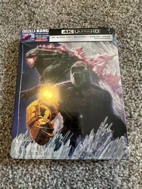 Godzilla X Kong The New Empire Steelbook K Uhd Blu Ray Digital Eur